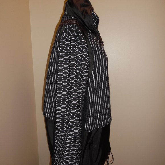 LOT: NWT CHICO'S Casual Textured Jaquard Hoddie Jacket + Knit Hooded Vest XL - Picture 10 of 10